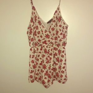 Forever 21 Romper witth flowers